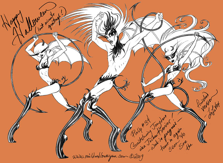 Pin-Up #34 - Halloween Preview.