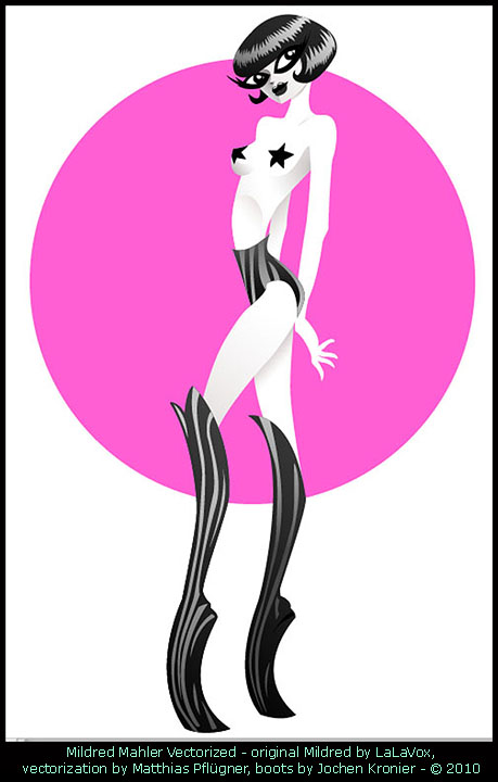 Mildred Mahler vectorized by Matthias Pfluegner - final results.